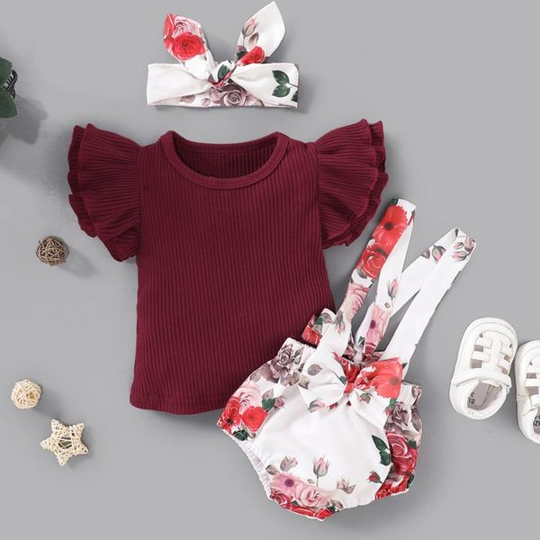 aby summer clothing newborn baby girls ruffle shirt suspender tutu shorts dress pants headband 3pcs outfits sunsuit, White
aby summer clothing newborn baby girls ruffle shirt suspender tutu shorts dress pants headband 3pcs outfits sunsuit, White