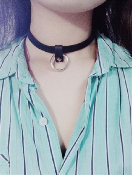 chokers gothic lady black brown pu leather choker necklaces with round circle pendant women female night club party jewelry gift, Golden;silver
chokers gothic lady black brown pu leather choker necklaces with round circle pendant women female night club party jewelry gift, Golden;silver