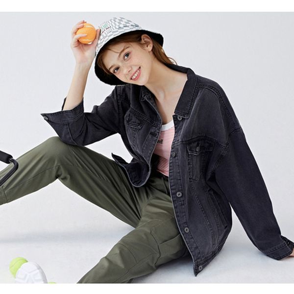semir women 100% cotton oversized denim jacket women chest pocket denim jacket for ladies slant pocket fashion casual outwear
semir women 100% cotton oversized denim jacket women chest pocket denim jacket for ladies slant pocket fashion casual outwear