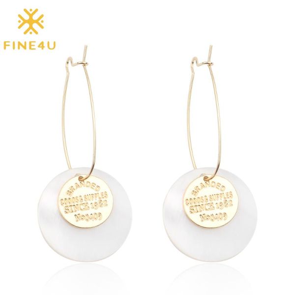fine4u e087 new korea style coin shell dangle earrings long tassel drop earrings for women girl gifts, Silver
fine4u e087 new korea style coin shell dangle earrings long tassel drop earrings for women girl gifts, Silver
