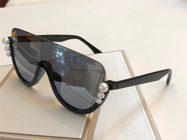 new luxury designer women sunglasses 0296 half-rimmed pearl sun glasses trend avant-garde design style eyewear vu400 protection, White;black
new luxury designer women sunglasses 0296 half-rimmed pearl sun glasses trend avant-garde design style eyewear vu400 protection, White;black