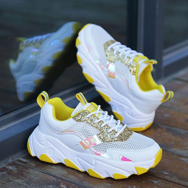 mesh breathable women shoes chunky sneakers comfortable ladies casual platform shoes women height increasing sapatos feminin, Black
mesh breathable women shoes chunky sneakers comfortable ladies casual platform shoes women height increasing sapatos feminin, Black