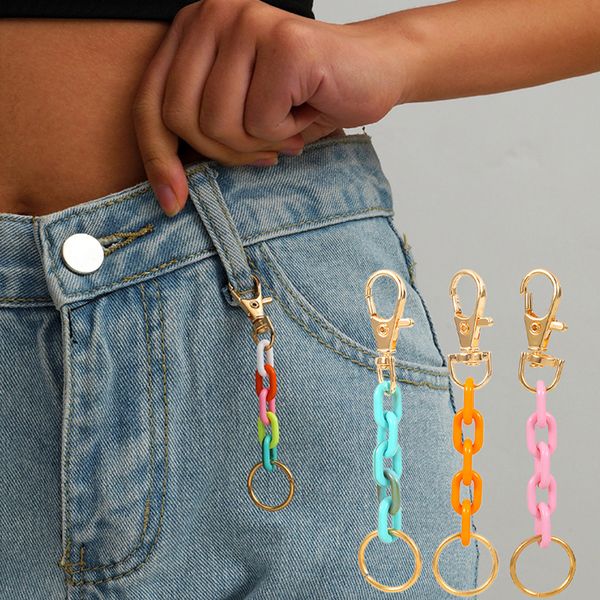 2020 leather keychain colorful acrylic key chain key ring split keyrings keychain jewelry making wholesale, Silver
2020 leather keychain colorful acrylic key chain key ring split keyrings keychain jewelry making wholesale, Silver