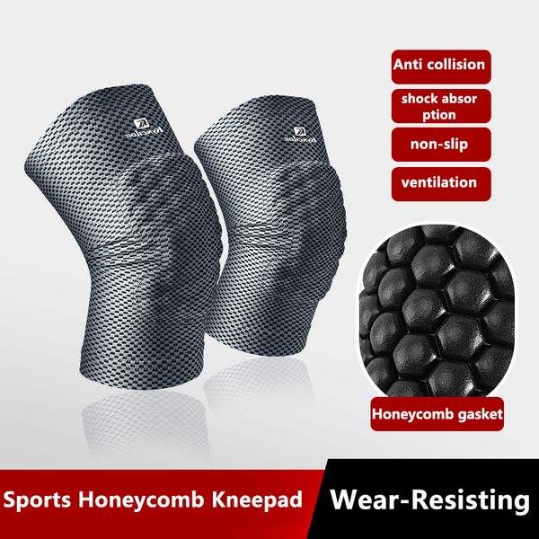 honeycomb sports anti-collision basketball knee pads outdoor riding breathable knee leggings outdoor accessories, Black;gray
honeycomb sports anti-collision basketball knee pads outdoor riding breathable knee leggings outdoor accessories, Black;gray