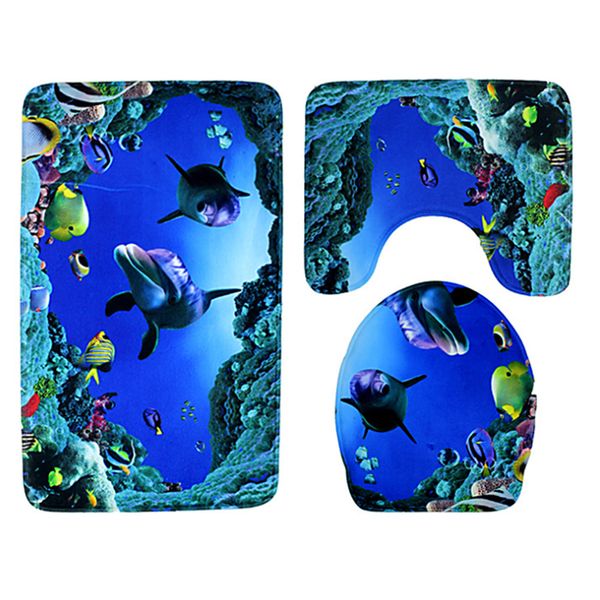 3шт декоративные антипробуксовочная пьедестал ковер туалет колпака blue sea bath mat set
3шт декоративные антипробуксовочная пьедестал ковер туалет колпака blue sea bath mat set