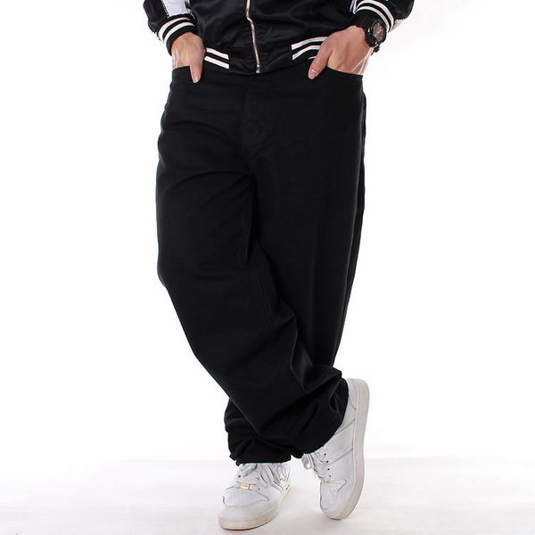 men's jeans fashion comfortable leisure long baggy eu street men denim pants loose hip hop black skateboard, Blue
men's jeans fashion comfortable leisure long baggy eu street men denim pants loose hip hop black skateboard, Blue