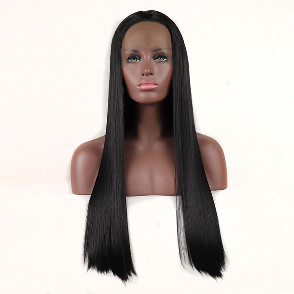 selling black straight human hair lace front wig glueless hair natural hairline parting for women wig
selling black straight human hair lace front wig glueless hair natural hairline parting for women wig