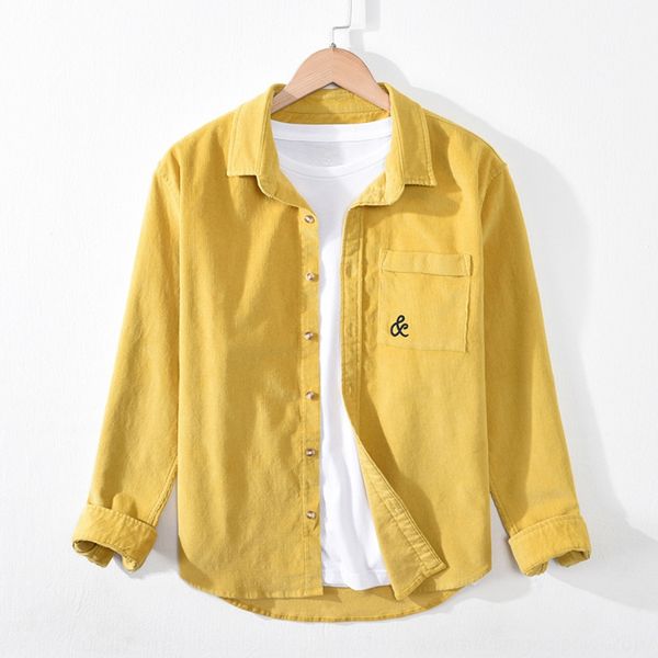 autumn and winter long sleeve men's embroidered corduroy warm wick shirtwarm cotton loose casual shirt men's shirt coat chelt, Blue
autumn and winter long sleeve men's embroidered corduroy warm wick shirtwarm cotton loose casual shirt men's shirt coat chelt, Blue