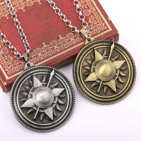 the song of and fire necklace house martell greyjoy baratheon targaryen lannister stark necklaces metal coin pendant jewelry, Silver
the song of and fire necklace house martell greyjoy baratheon targaryen lannister stark necklaces metal coin pendant jewelry, Silver