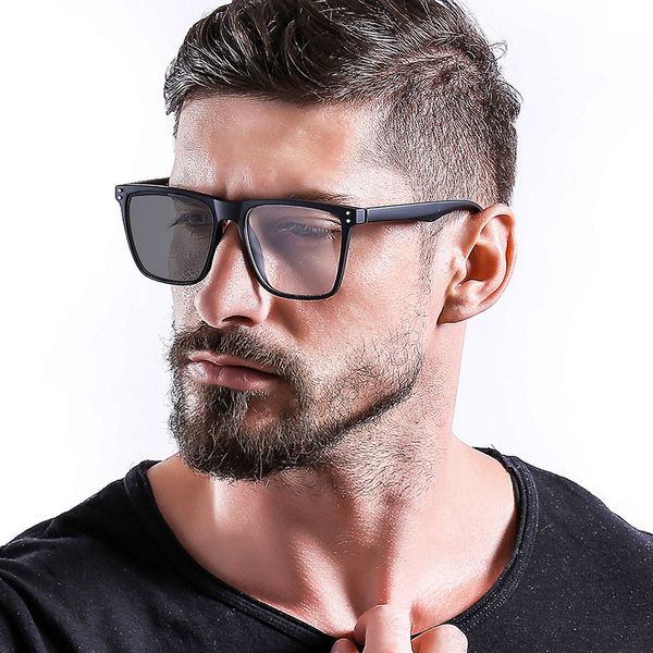 european and american business discoloration myopia glasses frame tr90 glasses frame ultralight men and women, Black
european and american business discoloration myopia glasses frame tr90 glasses frame ultralight men and women, Black