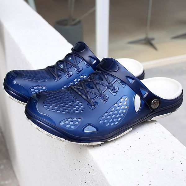 2020 pvc men sandals summer breathable men shoes beach sandals man outdoor casual sneakers 40-45 zapatos de hombre, Black
2020 pvc men sandals summer breathable men shoes beach sandals man outdoor casual sneakers 40-45 zapatos de hombre, Black