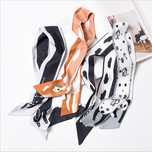 new style fashion scarf skinny women tie silk scarf for ladies belt band red animal print brand head handbag long scarves, Blue;gray
new style fashion scarf skinny women tie silk scarf for ladies belt band red animal print brand head handbag long scarves, Blue;gray