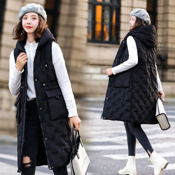autumn winter vest women 2020 cotton-padded warm thicken long woman vest female hooded parka jacket waistcoat plus size
autumn winter vest women 2020 cotton-padded warm thicken long woman vest female hooded parka jacket waistcoat plus size