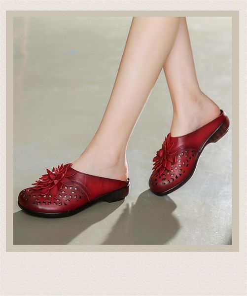 women genuine leather slippers flat heels summer shoes for women flower hollow slippers mule retro handmade slipper, Black
women genuine leather slippers flat heels summer shoes for women flower hollow slippers mule retro handmade slipper, Black