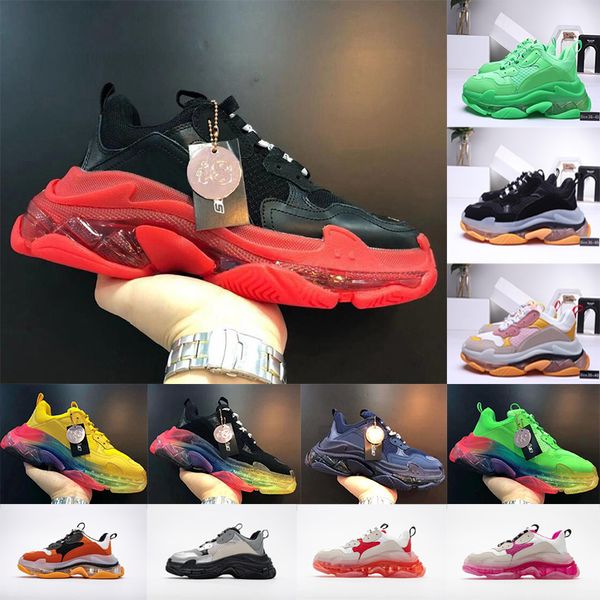 new paris crystal bottom triple-s casual shoes dad shoes platform triple s sneakers for men women vintage kanye old grandpa trainer, Black
new paris crystal bottom triple-s casual shoes dad shoes platform triple s sneakers for men women vintage kanye old grandpa trainer, Black