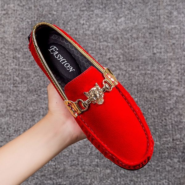 big size 38-48 men casual shoes fashion men shoes suede leather loafers moccasins slip on men's flats male driving shoe red, Black
big size 38-48 men casual shoes fashion men shoes suede leather loafers moccasins slip on men's flats male driving shoe red, Black