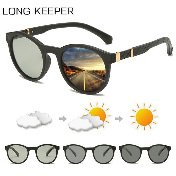 2020 new pchromic sunglasses men polarized chameleon discoloration tr90 sun glasses for male vintage round driving goggles, White;black
2020 new pchromic sunglasses men polarized chameleon discoloration tr90 sun glasses for male vintage round driving goggles, White;black