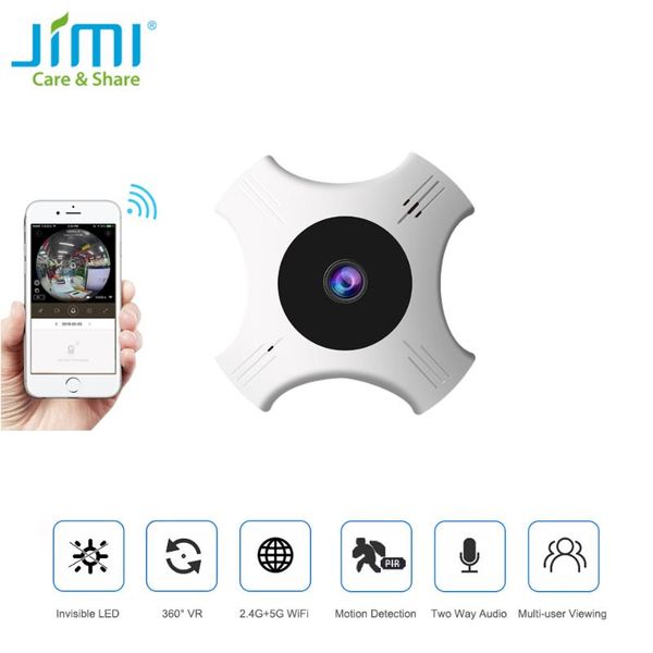 mini cameras jimi jh360 camera 5g wifi 1080p ip 360 degree security fisheye p2p two-way talk surveillance without box
mini cameras jimi jh360 camera 5g wifi 1080p ip 360 degree security fisheye p2p two-way talk surveillance without box