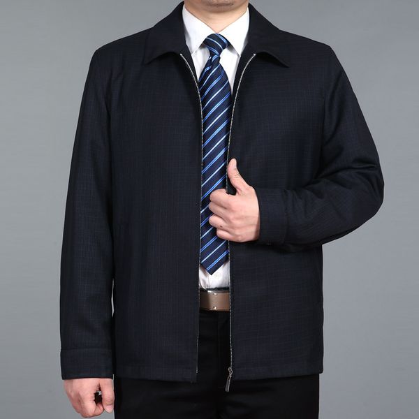 new arrival fashion jacket men spring autumn casual plaid short men's wool coat turn-down collar size ml 2xl 3xl, Black
new arrival fashion jacket men spring autumn casual plaid short men's wool coat turn-down collar size ml 2xl 3xl, Black