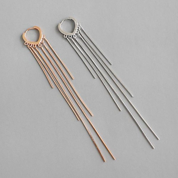 s925 sterling silver earrings instagram fashion original tassel long female earrings silver, Golden;silver
s925 sterling silver earrings instagram fashion original tassel long female earrings silver, Golden;silver