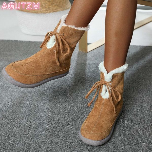 women mid calf boots for woman 2020 women winter shoes suede warm plush flat snow boots female fashion shoes black brown
women mid calf boots for woman 2020 women winter shoes suede warm plush flat snow boots female fashion shoes black brown