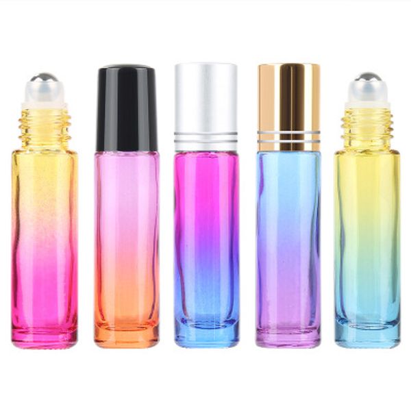 10ml 5ml perfume bottles gradient color refillable bottles thick glass roll on essential oil empty for travel use
10ml 5ml perfume bottles gradient color refillable bottles thick glass roll on essential oil empty for travel use