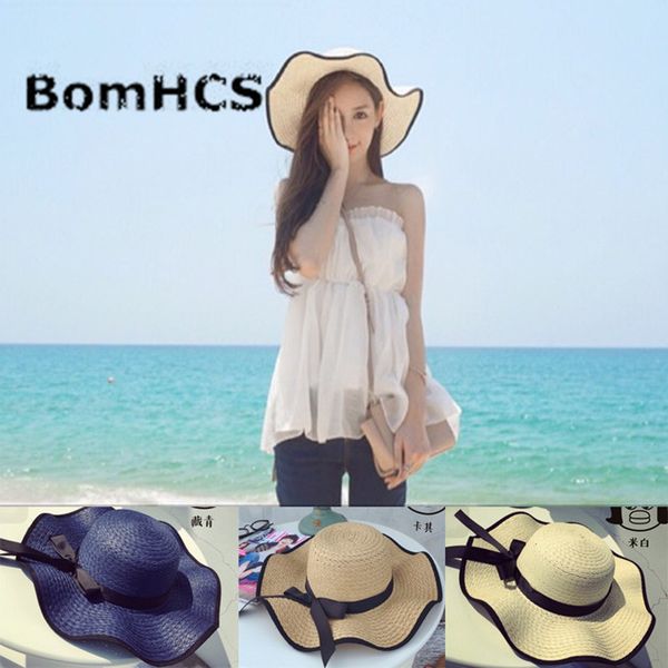 bomhcs summer women's sun hata beach bow straw hat wide brim caps 17f-314mz4, Blue;gray
bomhcs summer women's sun hata beach bow straw hat wide brim caps 17f-314mz4, Blue;gray