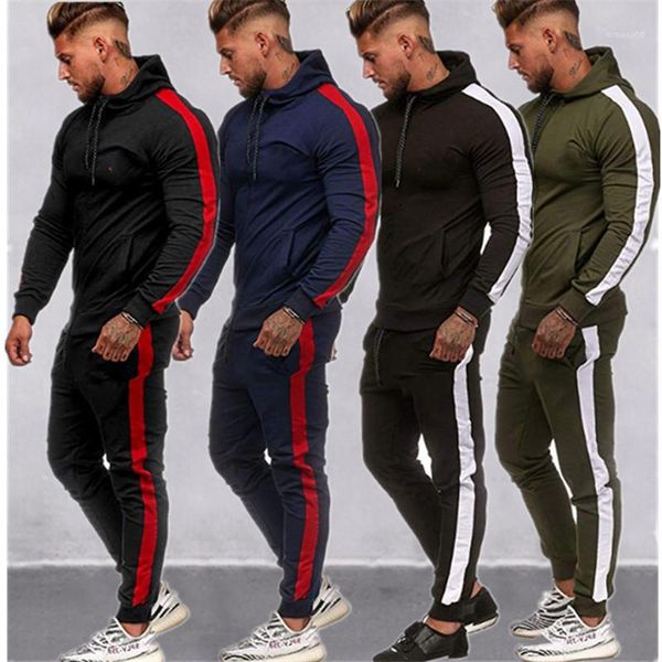 casual long sleeve hooded two piece set fashion panelled pullover slim mens clothing mens designer tracksuits, Gray
casual long sleeve hooded two piece set fashion panelled pullover slim mens clothing mens designer tracksuits, Gray