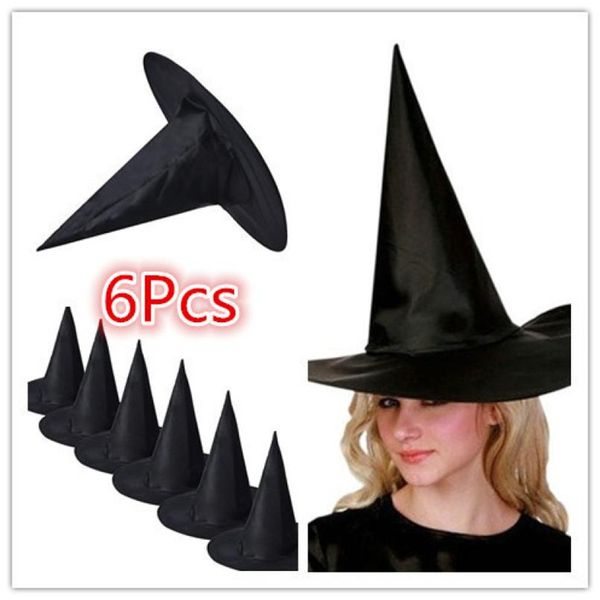wide brim hats chamsgend halloween and caps 6pcs womens black witch hat for costume accessory cap drop o0816#30, Blue;gray
wide brim hats chamsgend halloween and caps 6pcs womens black witch hat for costume accessory cap drop o0816#30, Blue;gray