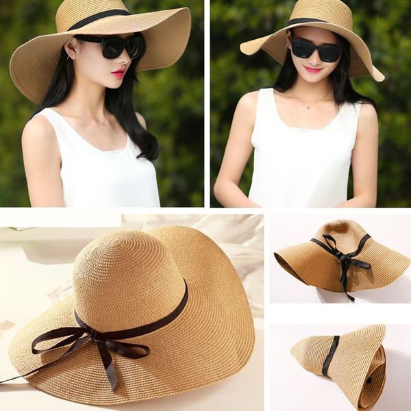 droppshiping 1 pcs women lady straw hat sunhat wide brim breathable for outdoor beach summer bfj55, Blue;gray
droppshiping 1 pcs women lady straw hat sunhat wide brim breathable for outdoor beach summer bfj55, Blue;gray