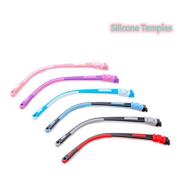 children silica +tr glasses temples snap-on color silicone temples pair multi-color optional children's glasses legs accessories, Black
children silica +tr glasses temples snap-on color silicone temples pair multi-color optional children's glasses legs accessories, Black