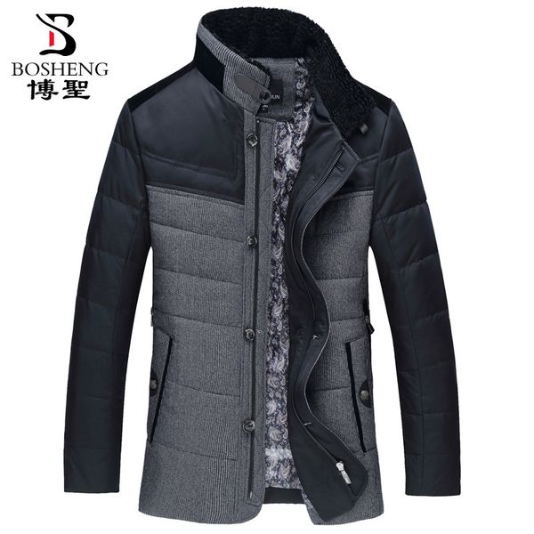 men winter jacket thick lining warm business stand collar single breasted 80% white duck down coat outerwear plus size m - 7xl, Black
men winter jacket thick lining warm business stand collar single breasted 80% white duck down coat outerwear plus size m - 7xl, Black