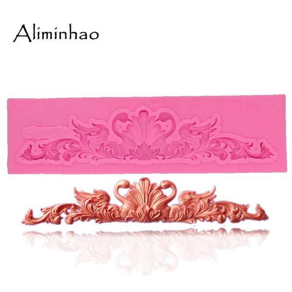 b0928 swan shape emboss lace cake border diy silicone mold chocolate fondant cake decorating tools flexible
b0928 swan shape emboss lace cake border diy silicone mold chocolate fondant cake decorating tools flexible