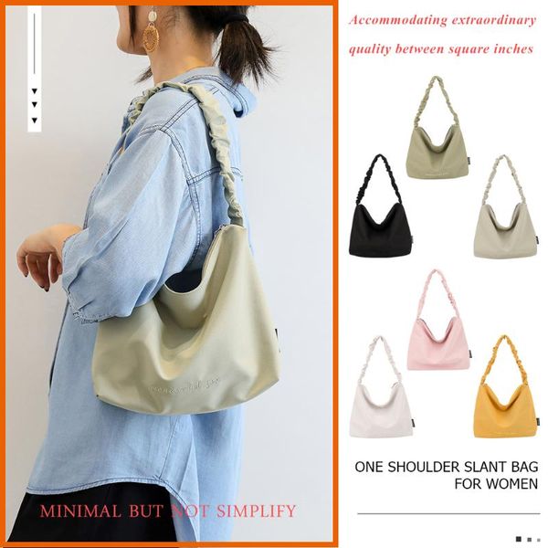 simple lady canvas subaxillary bags totes women pleated handle shoulder underarm bags 2020 trendy female shoulder handbag
simple lady canvas subaxillary bags totes women pleated handle shoulder underarm bags 2020 trendy female shoulder handbag