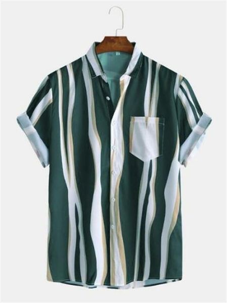 sleeve lapel neck loose asymmetrical shirt fashion men summer clothing casual mens striped designer shirt short, White;black
sleeve lapel neck loose asymmetrical shirt fashion men summer clothing casual mens striped designer shirt short, White;black