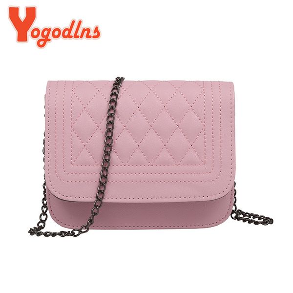 yogodlns pu leather women shoudler bag plaid ladies crossbody bag chain trendy candy color small flap shopping handbag bolso
yogodlns pu leather women shoudler bag plaid ladies crossbody bag chain trendy candy color small flap shopping handbag bolso