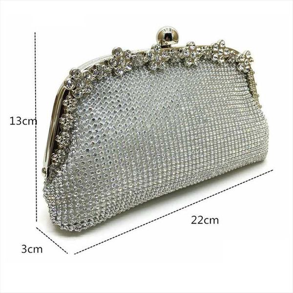 auau new diamonds evening bag silver wedding bags for bride women messenger party handbag elegant clutch
auau new diamonds evening bag silver wedding bags for bride women messenger party handbag elegant clutch