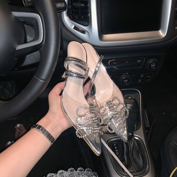 women transparent sandals mule heels ladies low heel slippers fine heel fashion gauze female slides summer shoes talon femme, Black
women transparent sandals mule heels ladies low heel slippers fine heel fashion gauze female slides summer shoes talon femme, Black