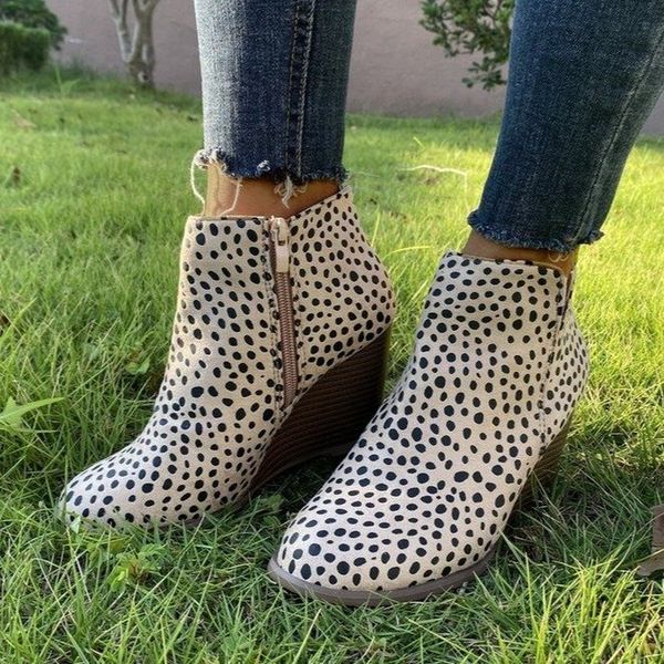 women ankle boots high heels shoes woman vintage pu leather autumn warm wedges shoe chaussures femme zapatos mujer sapato d2108, Black
women ankle boots high heels shoes woman vintage pu leather autumn warm wedges shoe chaussures femme zapatos mujer sapato d2108, Black