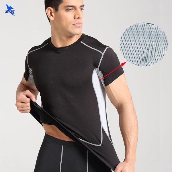 2020 summer men breathable short sleeve running quick dry compression fitness shirts breathable tight-fitting gym sportwear, Black;blue
2020 summer men breathable short sleeve running quick dry compression fitness shirts breathable tight-fitting gym sportwear, Black;blue