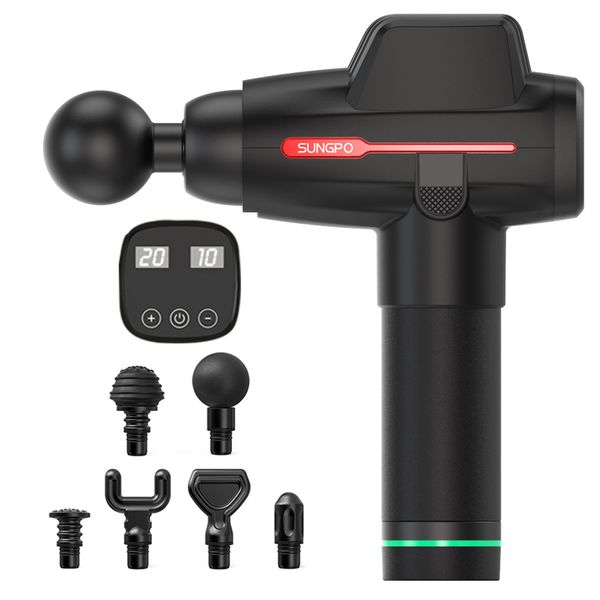 new style muscle massage gun sports therapy massage gun body relaxation pain relief massager with small gifts
new style muscle massage gun sports therapy massage gun body relaxation pain relief massager with small gifts