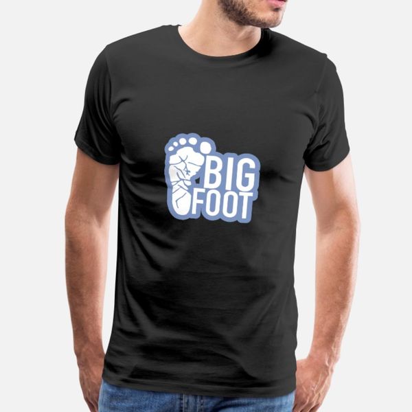 bigfoot foot print t shirt men designer 100% cotton s-xxxl standard fit authentic spring trend shirt
bigfoot foot print t shirt men designer 100% cotton s-xxxl standard fit authentic spring trend shirt