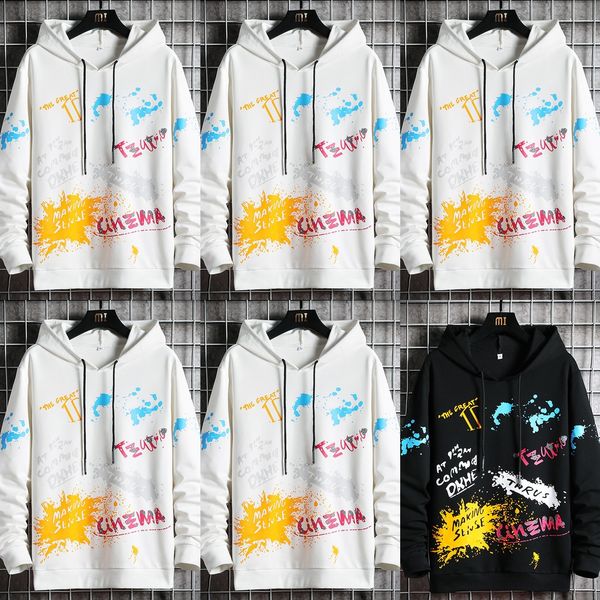 2020 spring coat sweater and autumn new sweater men's all-match korean style trendy loose hooded trendy brand hip hop ins coat nseuv, Black
2020 spring coat sweater and autumn new sweater men's all-match korean style trendy loose hooded trendy brand hip hop ins coat nseuv, Black