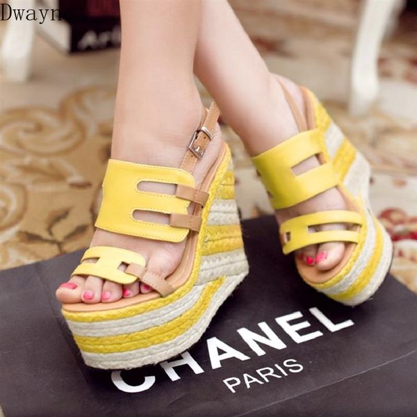 2020 summer trend new women's shoes fashion straw wedges non-slip thick bottom high heel platform roman wedge sandals, Black
2020 summer trend new women's shoes fashion straw wedges non-slip thick bottom high heel platform roman wedge sandals, Black