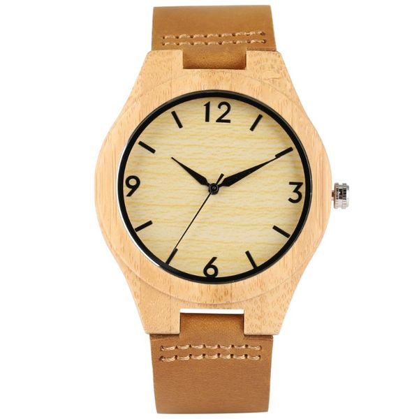 generous quartz wooden watch for men delicate wooden case watches for boyfriend comfortable leather strap wristwatch, Slivery;brown
generous quartz wooden watch for men delicate wooden case watches for boyfriend comfortable leather strap wristwatch, Slivery;brown