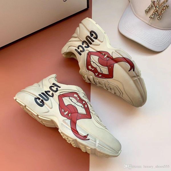 r luxury leather casual sneakers, fashionable rhyton sneakers, comfortable and versatile, size 35-45 (with original box),ff
r luxury leather casual sneakers, fashionable rhyton sneakers, comfortable and versatile, size 35-45 (with original box),ff