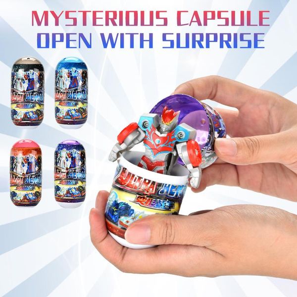 collision transformation car toys kid toy twisted egg car toy gift of the child deformation robot