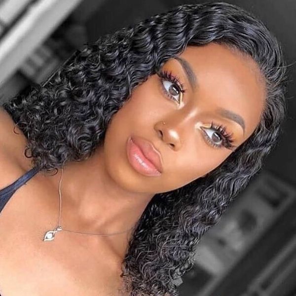 13x4 lace front human hair wigs with baby hair curly wigs for black women curly 150% density, Black;brown
13x4 lace front human hair wigs with baby hair curly wigs for black women curly 150% density, Black;brown