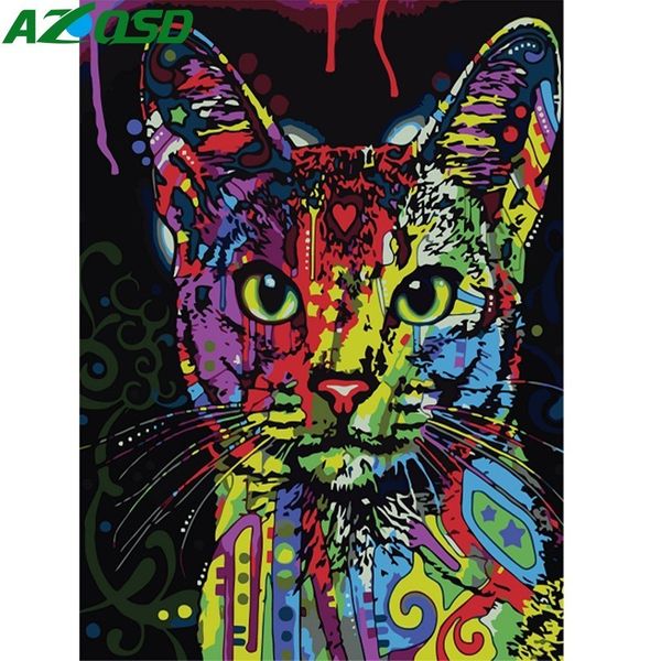 wall art oil painting by numbers hand painted colour cat canvas modern wall picture for living room wall art animal szyh6306
wall art oil painting by numbers hand painted colour cat canvas modern wall picture for living room wall art animal szyh6306