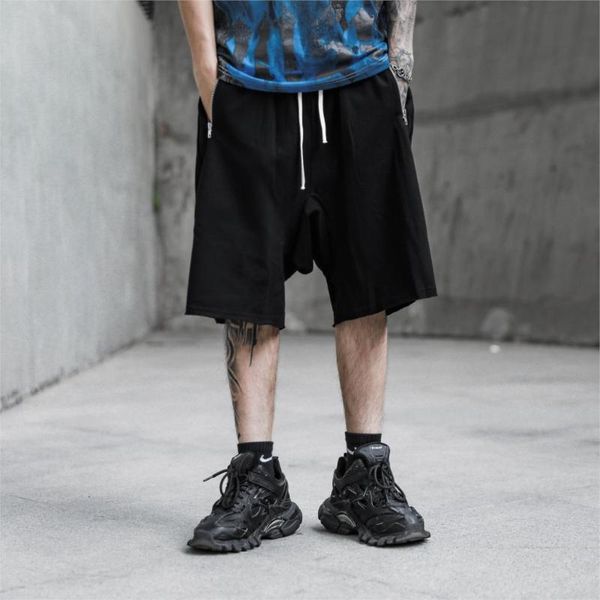 men's shorts good quality thick cotton crotch streetwear men oversized short hip hop homme casual bermuda drawstring joggers cargo, White;black
men's shorts good quality thick cotton crotch streetwear men oversized short hip hop homme casual bermuda drawstring joggers cargo, White;black